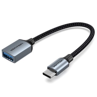 Cable USB 2.0 Tipo-C Vention CCXHB USB Tipo-C Macho - USB Hembra 15cm